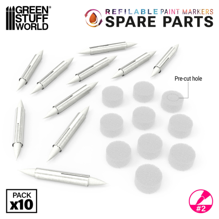 GSW - Refillable Marker Spare Parts Size 2 [1]