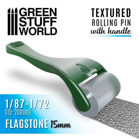 Unelte diverse - GSW - Rolling pin with Handle - Flagstone 15mm