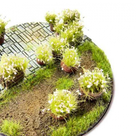 Noutati - GSW - Shrub Tufts 6mm Self-Adhesive - White