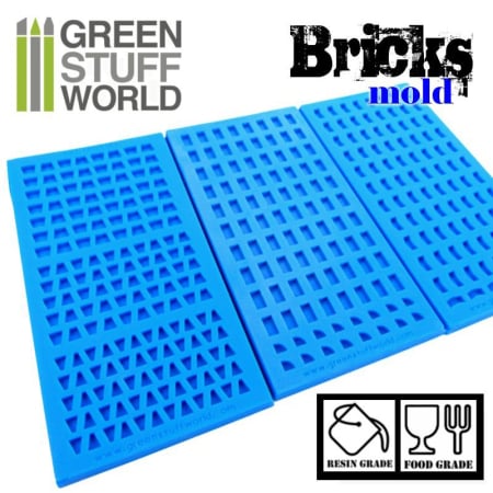 Accesorii Warhammer - GSW - Silicone Molds - Bricks