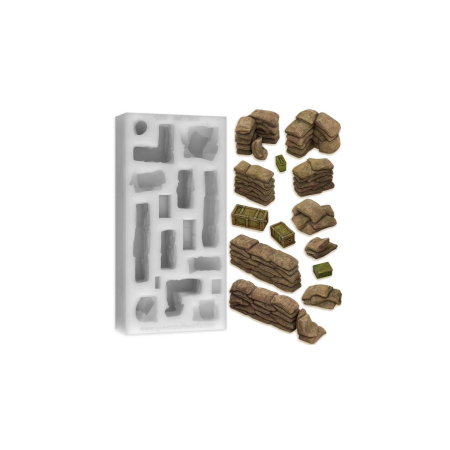 Noutati - GSW - Silicone Molds - Sandbags