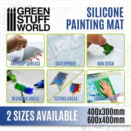 GSW - Silicone Painting Mat 600X400mm [2]