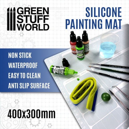 Unelte diverse - GSW - Silicone Painting Mat 400X300mm