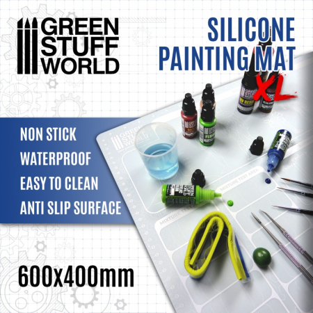 Unelte diverse - GSW - Silicone Painting Mat 600X400mm