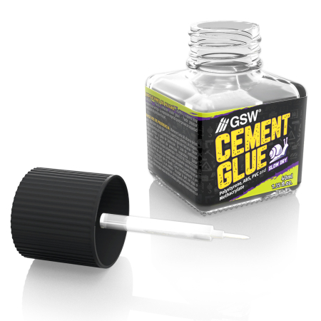 Noutati - GSW - Slow Dry Plastic Cement Glue 40ml