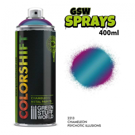 Vopsire, Weathering & Diorama - GSW - SPRAY Chameleon PSYCHOTIC ILLUSIONS 400ml