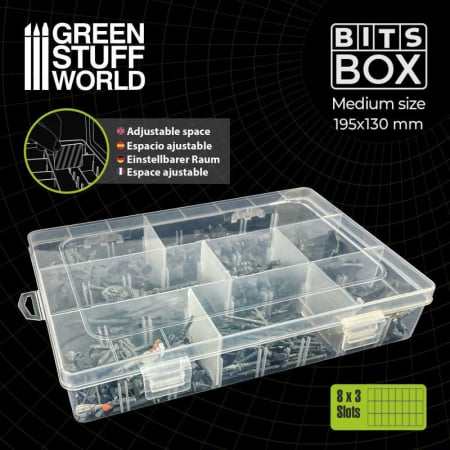 GSW - Cutie organizatoare cu compartimente – Bits Box M [3]