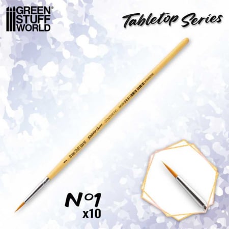 Vopsire, Weathering & Diorama - GSW - TABLETOP SERIES Synthetic Brush Size 1