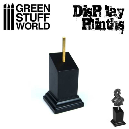 Accesorii Warhammer - GSW - Tapered Bust Plinth 3x3cm Black