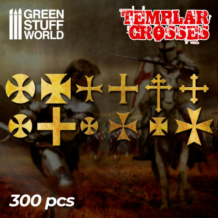 Accesorii & Materiale pentru Baze - GSW - Templar Cross Symbols
