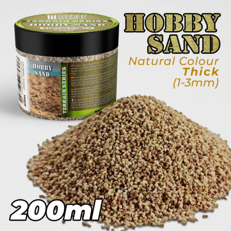 Materiale pentru sol - GSW - Thick Hobby Sand - Natural 200ml