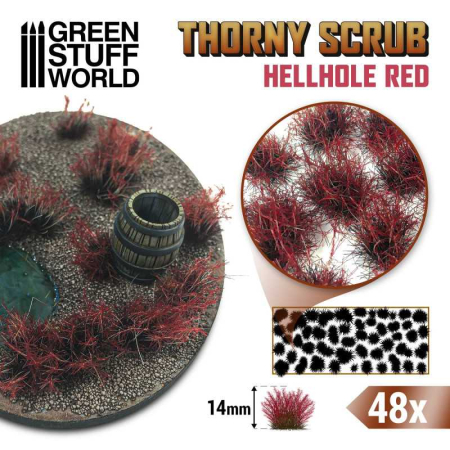 Vegetatie - GSW - Thorny Scrubs - Hellhole Red