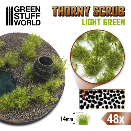 Vegetatie - GSW - Thorny Scrubs - LIGHT GREEN