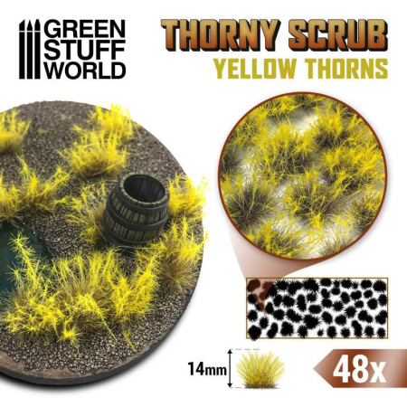 Accesorii diorama - GSW - Thorny Scrubs - Yellow Thorns