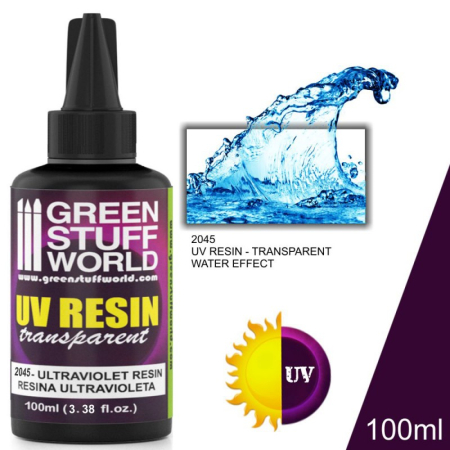 Green Stuff World - GSW - UV Resin 100ml - Water Effect