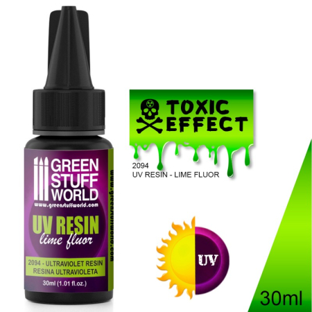 Vopsire, Weathering & Diorama - GSW - Uv Resin 30ml - Toxic Effect