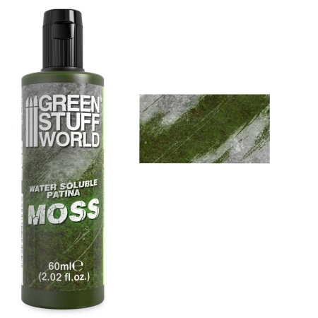 Vopsire, Weathering & Diorama - GSW - Water Soluble Patina 60ml -Moss