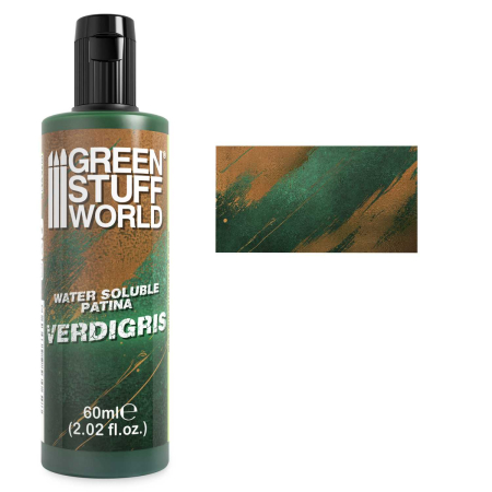 Vopsire, Weathering & Diorama - GSW - Water Soluble Patina 60ml - Verdigris