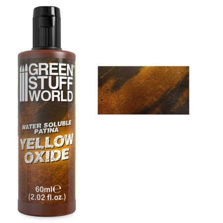 Vopsire, Weathering & Diorama - GSW - Water Soluble Patina 60ml - Yellow Oxide