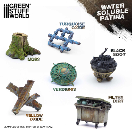 GSW - Water Soluble Patina set (Pack x6) [2]