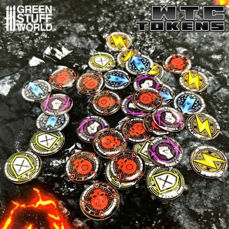GSW - WTC Token Set Wh40k compatible – 10th Edition [4]