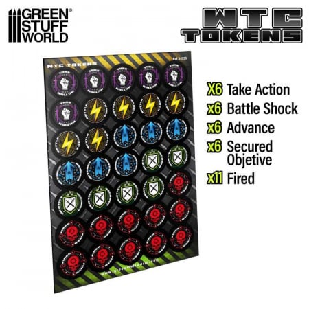 GSW - WTC Token Set Wh40k compatible – 10th Edition [1]