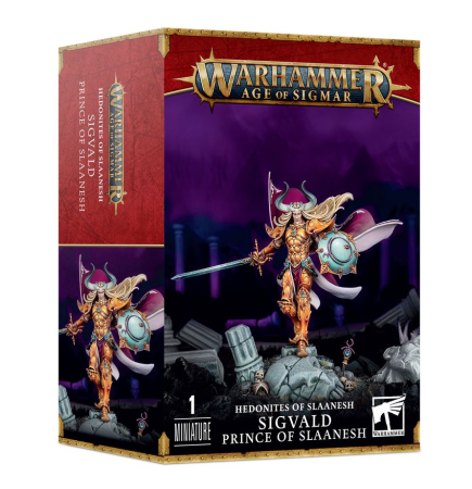Warhammer & Wargames - Hedonites of Slaanesh: Sigvald Prince Of Slaanesh