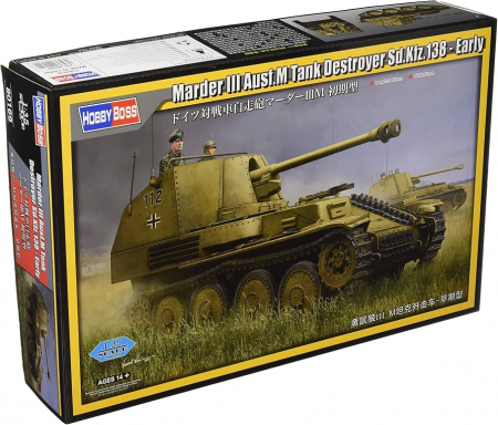Kituri machete - Hobby Boss 80169 - 1:35 Marder III Ausf.M Tank Destroyer Sd.Kfz.138 - Early
