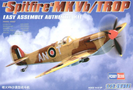 Avioane - Hobby Boss 80213 - Spitfire MK.Vb TROP 1:72
