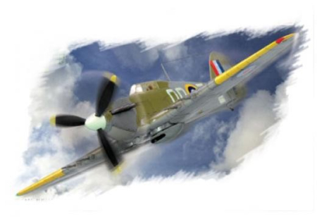 Avioane - Hobby Boss 80215 - 1:72 Hawker “Hurricane” MK II EASY KIT