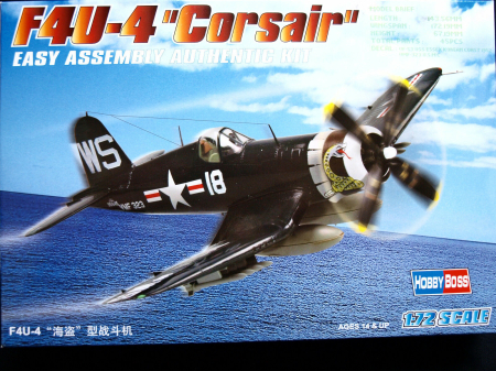 Avioane - Hobby Boss 80218 - 1:72 American Fighter Aircraft F4U-4 "Corsair"