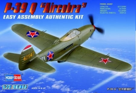 Kituri machete - Hobby Boss 80240 - American P-39 Q 'Aircacobra' 1:72