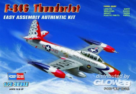 PACHETE - Hobby Boss 80247 1:72 American F-84G 'ThunderJet'