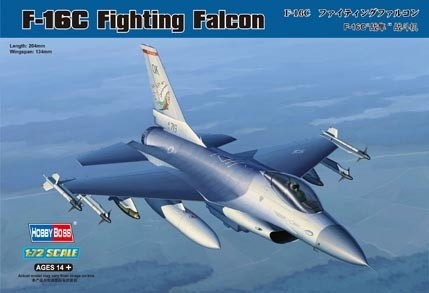 Kituri machete - Hobby Boss 80274 - 1:72 F-16C Fighting Falcon