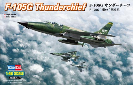 Avioane - Hobby Boss 80333 - 1:48 F-105G Thunderchief