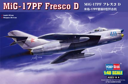 Avioane - Hobby Boss 80336 - 1:48 MIG-17 PF