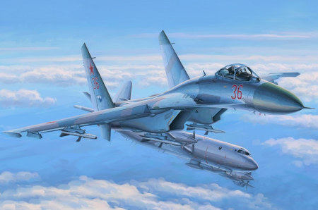 Aero militare - Hobby Boss 81712 - 1:48 Su-27 Flanker Early