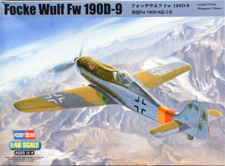 Noutati - Hobby Boss 81716 - 1:48 German Aircraft Fighter Focke Wulf Fw 190D-9