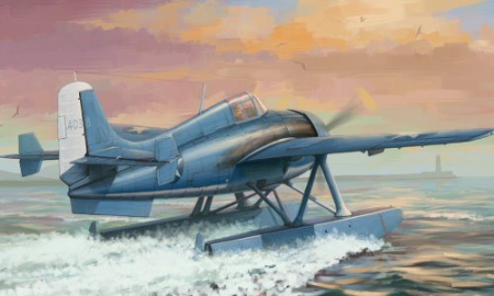 Avioane - Hobby Boss 81729 - 1:48 US F4F-3S Wildcatfish