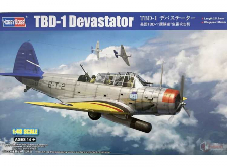 Avioane - Hobby Boss 81783 - 1:48 TBD-1 Devastator