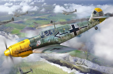 Noutati - Hobby Boss 81792 - 1:48 German Fighter Aircraft Messerschmitt Bf109E-4