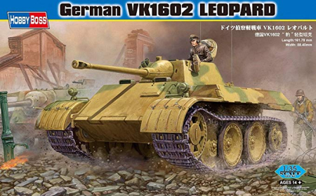 Kituri machete - Hobby Boss 82460 - 1:35 German VK1602 Leopard