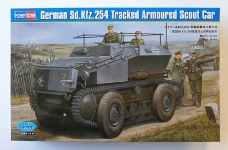 Kituri machete - Hobby Boss 82491 - 1:35 German Sd.Kfz.254 Tracked Armoured Scout Car