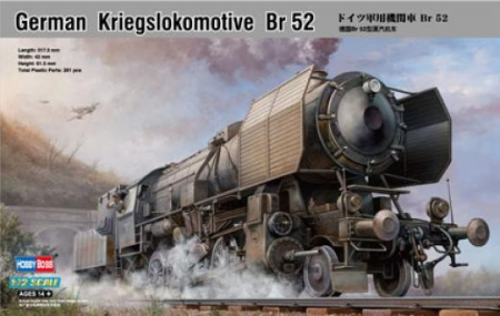 PACHETE - Hobby Boss 82901 - 1:72 German Kriegslokomotive BR-52