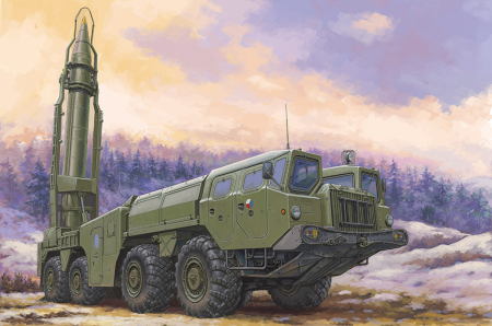 Noutati - Hobby Boss 82939 - 1:72 Soviet (9P117M1) Launcher with R17 Rocket of 9K72 Missile Complex Elbrus (Scud B)