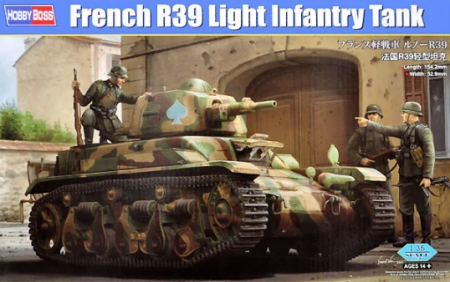 Kituri machete - Hobby Boss 83893 - 1:35 French R39 Light Infantry Tank