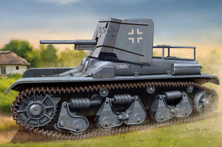 Kituri machete - Hobby Boss 83895 - 1:35 German 3.7cm Pak 35/36 auf Pz.Kpfw 35R(f)
