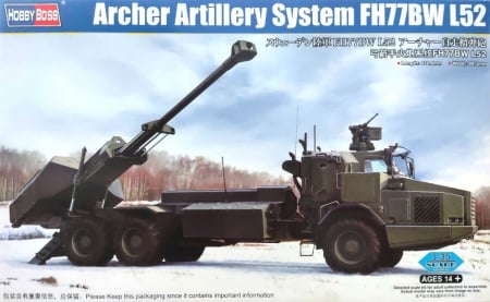 Noutati - Hobby Boss 84579 - 1:35 Swedish self-propelled howitzer system Archer Artillery System FH77BW L52