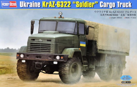 Kituri machete - Hobby Boss 85512 - 1:35 Ukraine KrAZ-6322 “Soldier” Cargo Truck