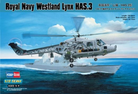 Aero militare - Hobby Boss 87237 - 1:72 Westland Lynx HAS.3
